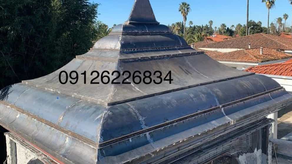 ساخت گنبد فلزی دکوراتیو
